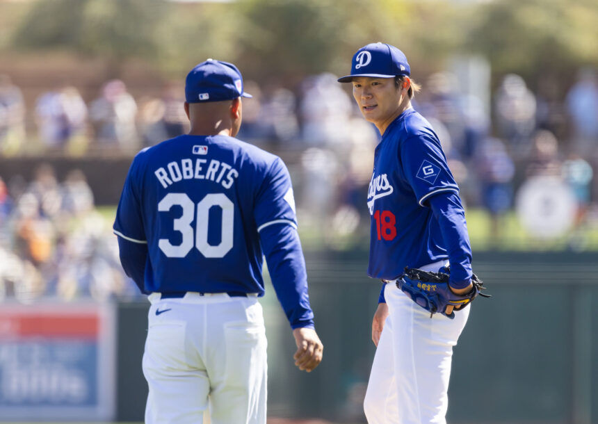 Dodgers manager Dave Roberts gives honest opinion on Yoshinobu Yamamoto’s outing in disastrous 9-1 loss 