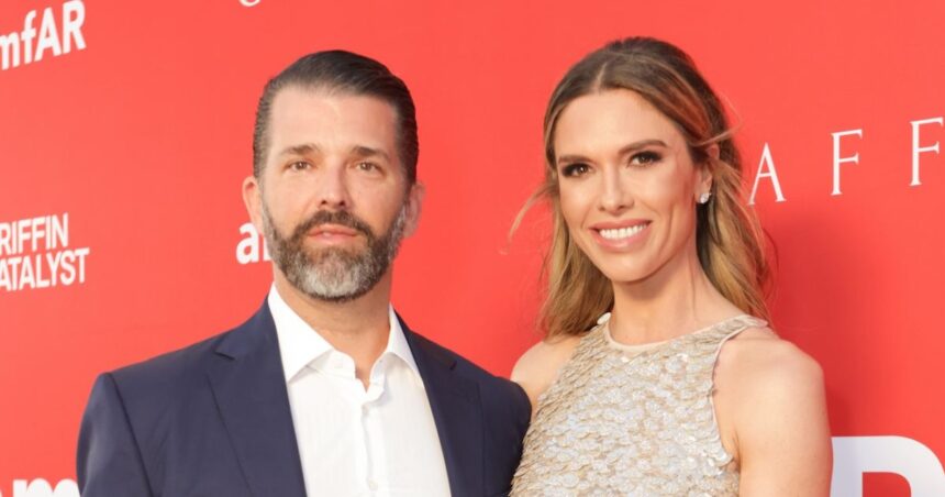 Donald Trump Jr. and Bettina Anderson PDA Before FIFA Final