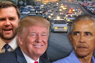 Donald Trump Posts Meme of Himself, J.D. Vance Chasing Obama in O.J.’s White Bronco
