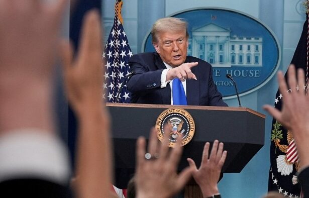 Donald Trump renews threat to hit trading partners with steep tariffs