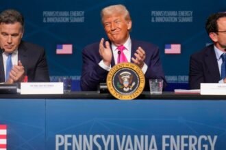 Donald Trump touts bn in energy and AI investments at Pennsylvania event