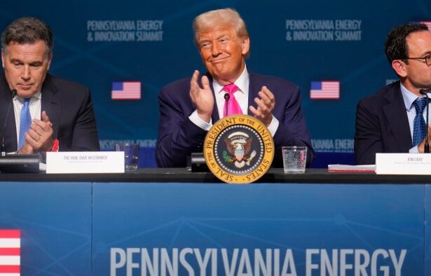 Donald Trump touts bn in energy and AI investments at Pennsylvania event