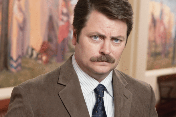 Dumb People Think Ron Swanson Is a Trump Voter