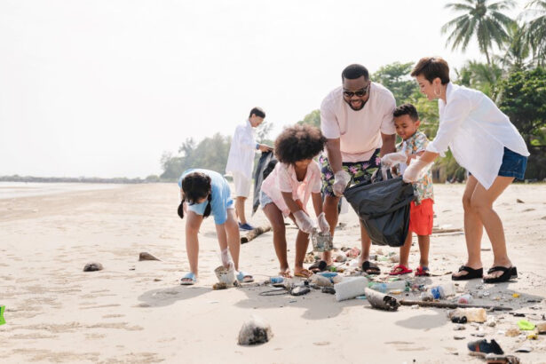Earth Action: Clean a Beach