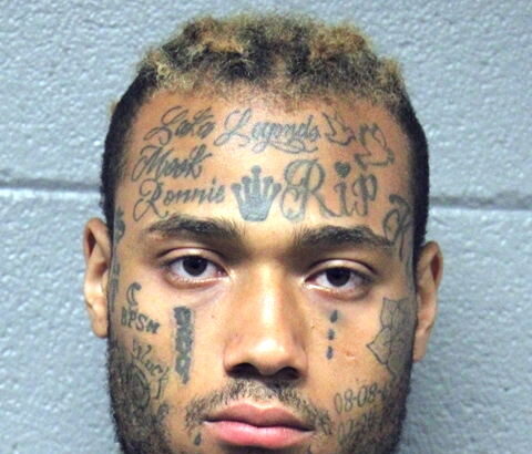 Face tats help Chicago police identify train robber (again)