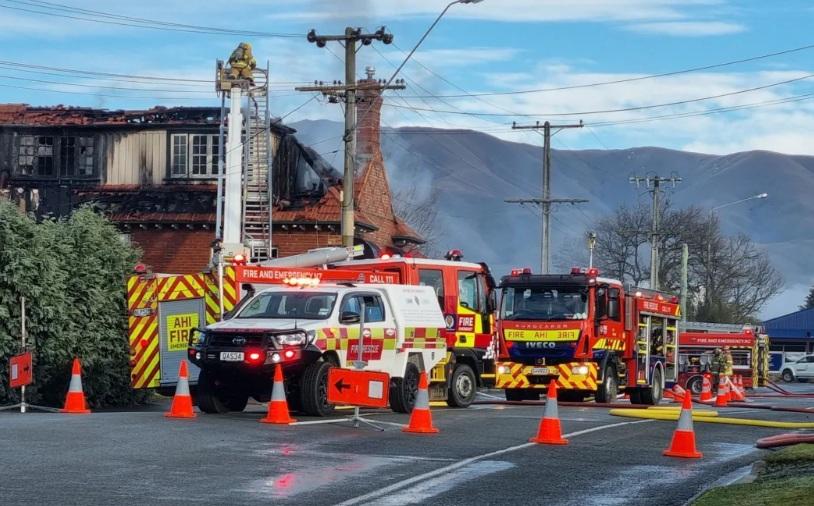 Fairlie restaurant severely damaged by fire