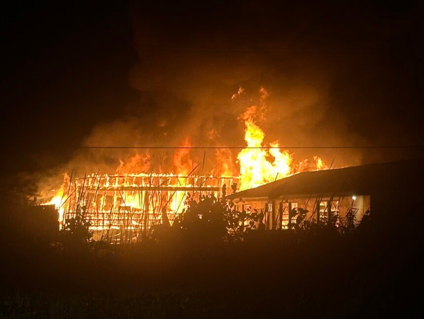 Fire on Miccosukee Reservation Engulfs Homes and Artifacts 