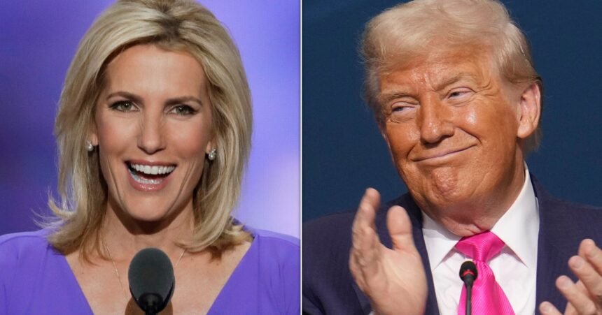 Fox News Host Laura Ingraham Teases Bombshell Trump-Epstein Report… Only To Ignore It