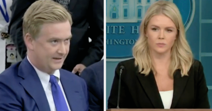 Fox Reporter Confronts Karoline Leavitt Over Bondi’s Epstein Comment