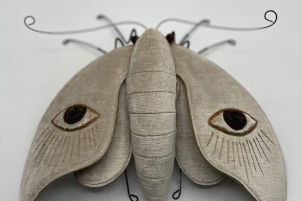 From Velvet and Vintage Textiles, Larysa Bernhardt Embroiders Otherworldly Moths — Colossal