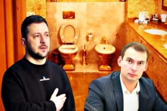 GOLDEN TOILET SECRETS: Ukrainian Sources Allege Anti-corruption Wiretaps Recorded Zelensky’s Shady Deals in His Friend and ‘Treasurer’ Mindich’s Gilded Bathroom |