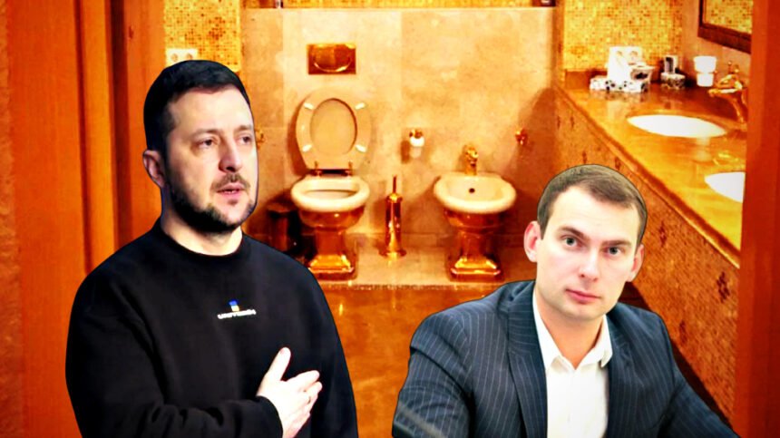 GOLDEN TOILET SECRETS: Ukrainian Sources Allege Anti-corruption Wiretaps Recorded Zelensky’s Shady Deals in His Friend and ‘Treasurer’ Mindich’s Gilded Bathroom |