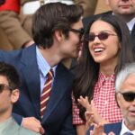 Olivia Rodrigo and Louis Partridge Bring Their Best Preppy Style to Wimbledon