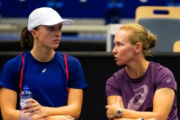 Here she goes riding on Iga Swiatek’s success