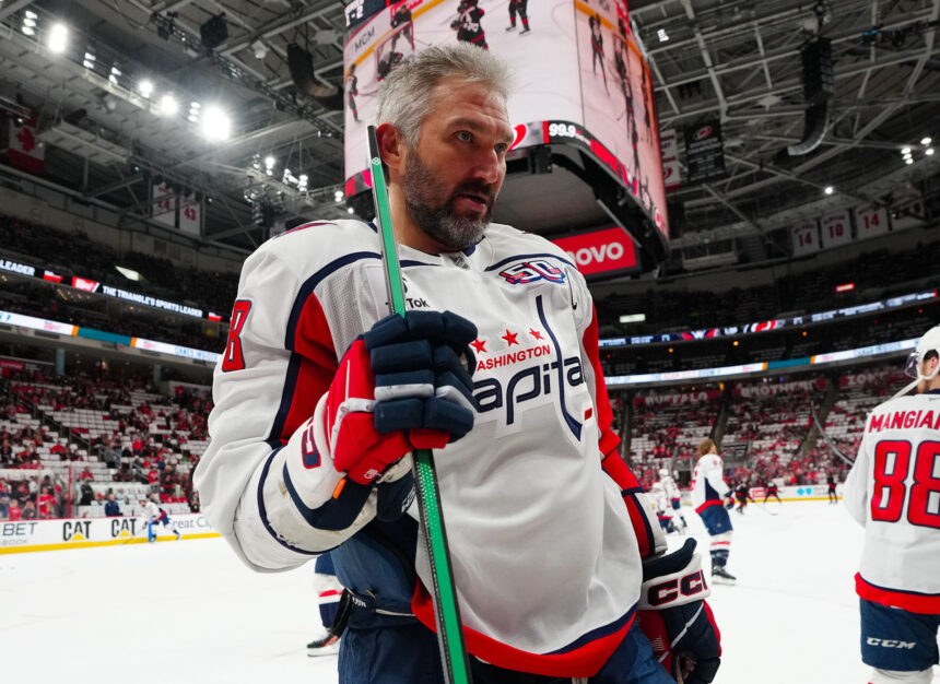 Hockey X left in awe as Alex Ovechkin’s son scores on Panthers star goalie during warmups