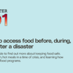 How to access food before, during, and after a disaster