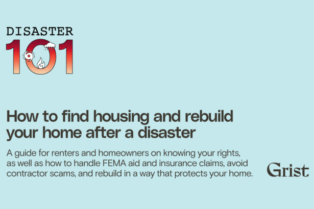 How to find housing and rebuild your home after a disaster