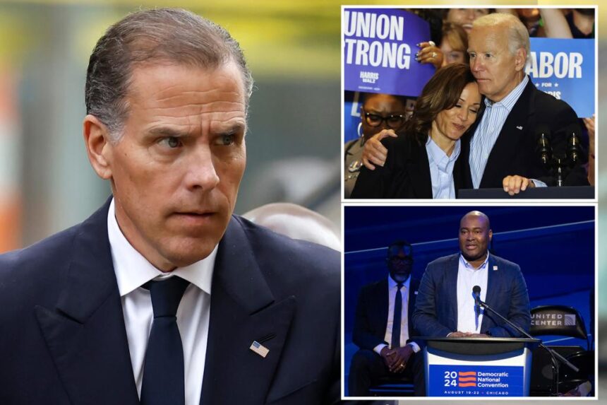 Hunter Biden blames Dems’ disloyalty to his father for their defeat