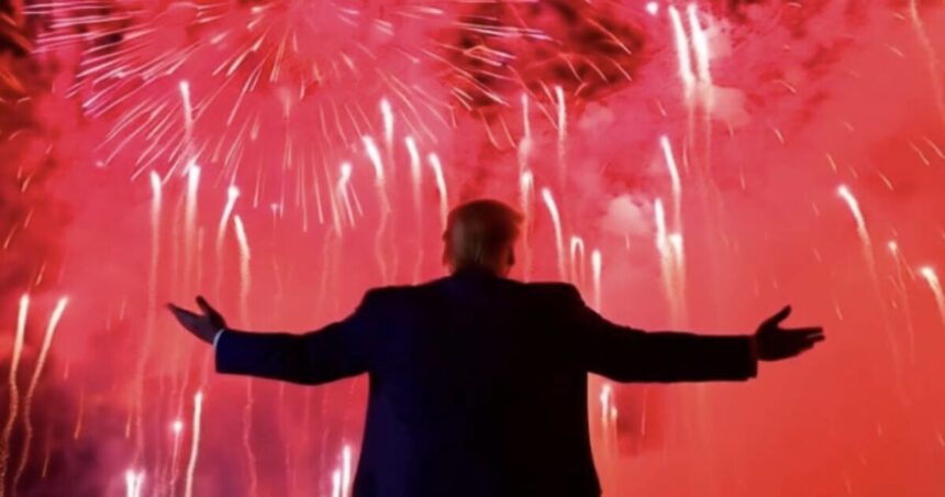 ICONIC! White House Captures Breathtaking Photos of President Trump on July 4th |