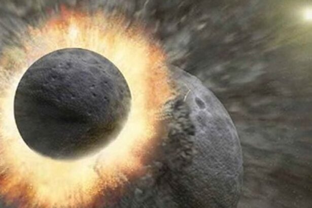 Impact That Gave Us a Moon Could Explain Why Earth Now Has Life : ScienceAlert