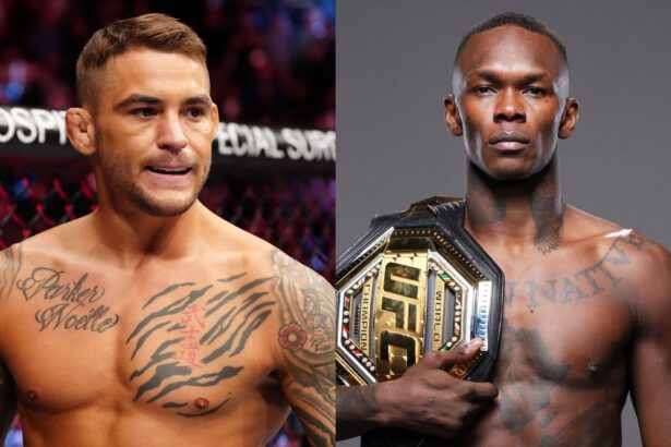 Israel Adesanya believes Dustin Poirier should be considered UFC champion “no matter what” ahead of his retirement fight