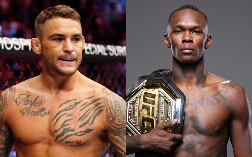 Israel Adesanya believes Dustin Poirier should be considered UFC champion “no matter what” ahead of his retirement fight
