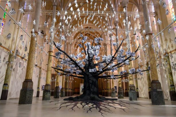 JR’s Tree of 10,000 Hands Takes Root in a Former Montpellier Church — Colossal