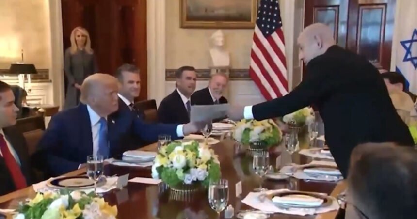 JUST IN: Israeli Prime Minister Benjamin Netanyahu Nominates Trump for Nobel Peace Prize, Presents Him with Letter of Nomination (VIDEO) |
