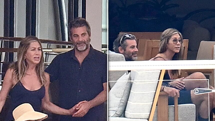 Jennifer Aniston Seems to Confirm Romance in PDA-Packed Pics with Jim Curtis
