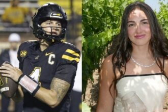 Joey Aguilar’s GF Rylan Moffitt shares wholesome snap with Tennessee QB while going for special weekend quest