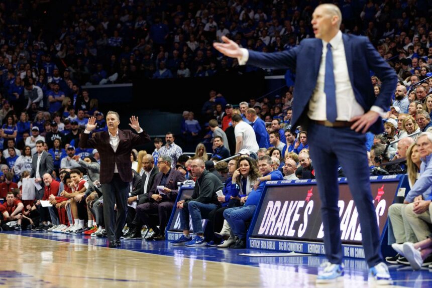 John Calipari’s Arkansas vs Mark Pope’s Kentucky
