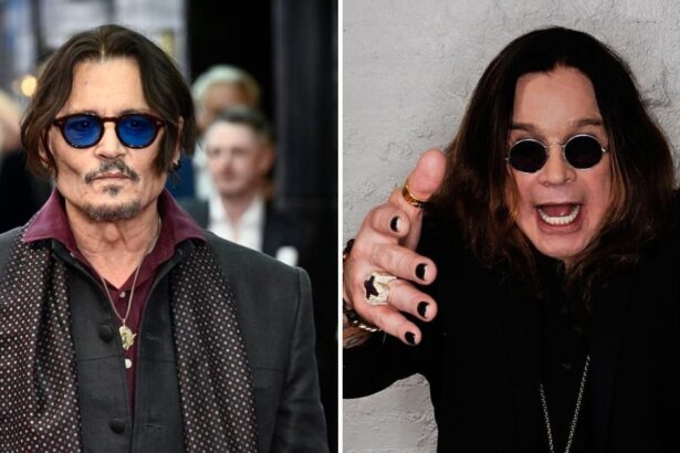 Johnny Depp Honors Ozzy Osbourne at Alice Cooper Concert