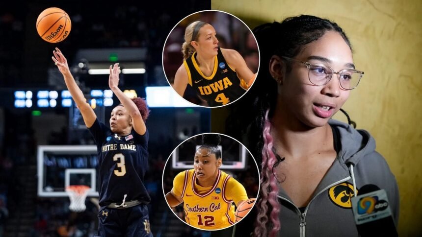 Juju Watkins, Kylie Feuerbach and more react as Hannah Hidalgo and Co. lead Team USA to FIBA AmeriCup win over Brazil