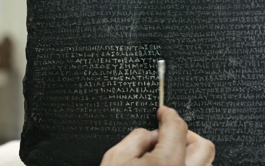 July 15, discovery of the Rosetta Stone