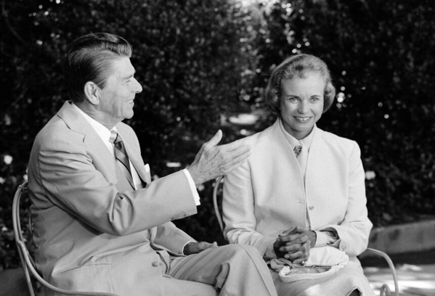 July 7, Reagan nominates O’Connor for the US Supreme Court