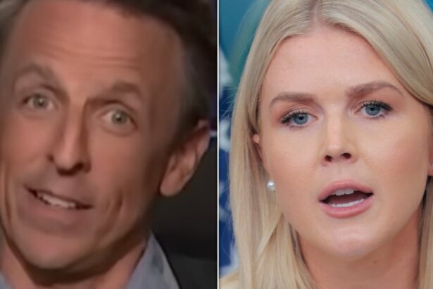 Karoline Leavitt Blows Seth Meyers’ Mind In Spoof Presser