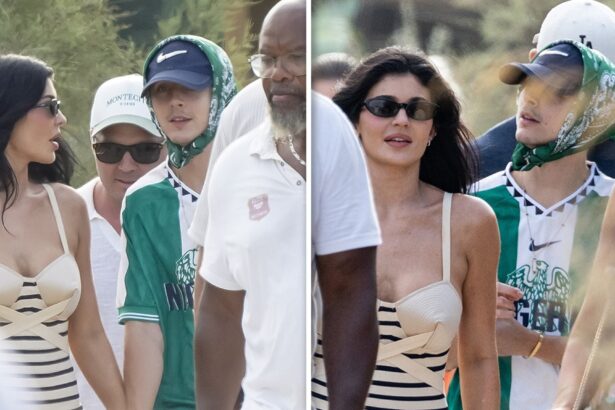Kylie Jenner & Timothée Chalamet Hold Hands in French Beach Town