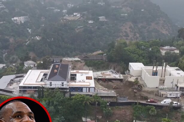 LeBron James’ Mega-Mansion Taking Shape In Beverly Hills