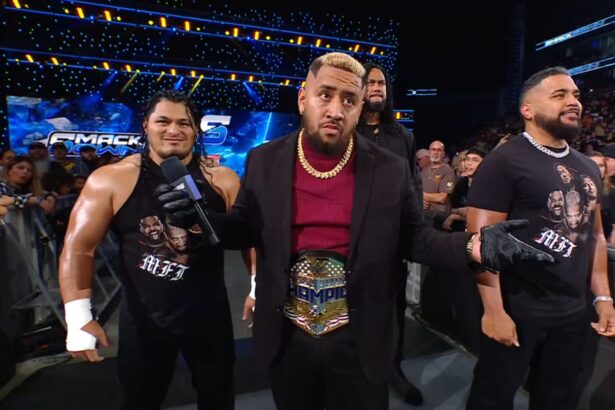 Legendary WWE Hall of Famer forced to run away from SmackDown thanks to Solo Sikoa’s MFT group