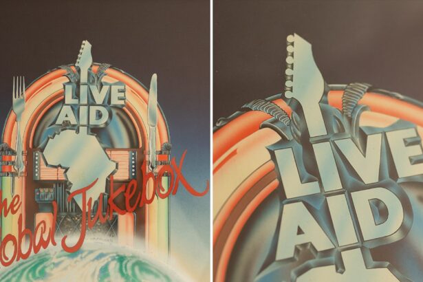 Live Aid’s Original Global Jukebox Artwork Is Heading to Auction