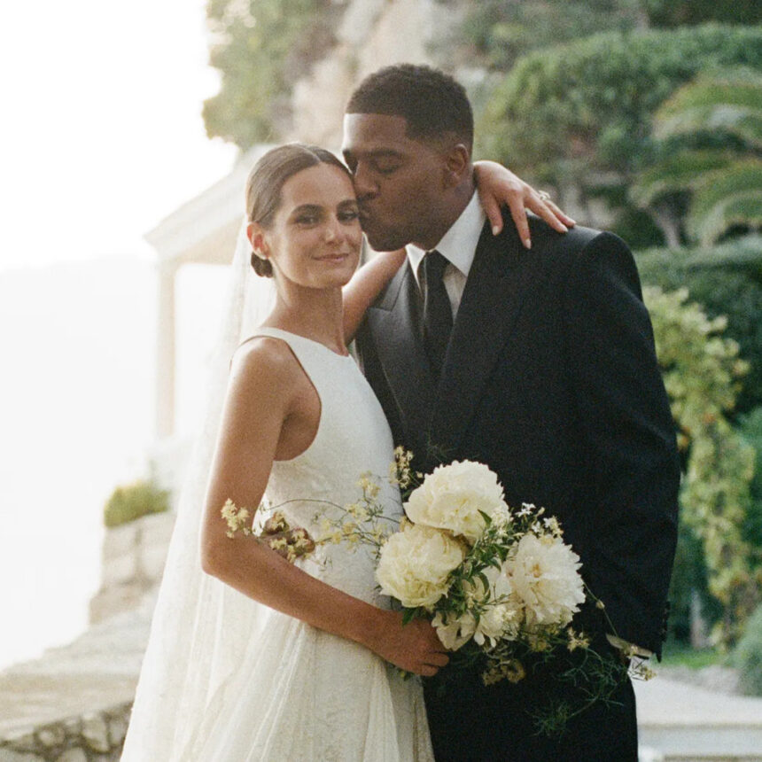 Kid Cudi Marries Lola Abecassis In A Romantic French Wedding