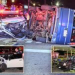 Long Island man killed in crash, while cop car responding to scene is struck