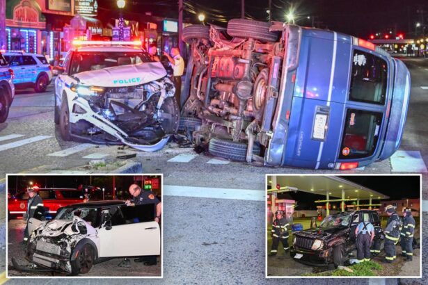 Long Island man killed in crash, while cop car responding to scene is struck