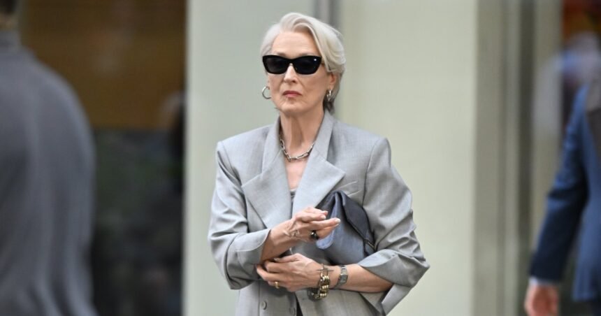Love Meryl Streep’s Sleek Gray Blazer? Copy the Look for Just 