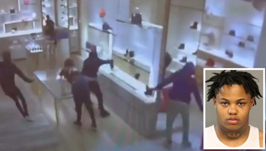 Man gets 5 years for 0K Louis Vuitton heist