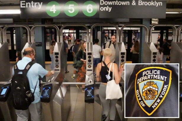 Man randomly bashes woman with his cane on NYC train, then walks: cops, DA