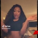Megan Thee Stallion Unwraps Labubu Gifts From Klay Thompson Sitting on His Lap
