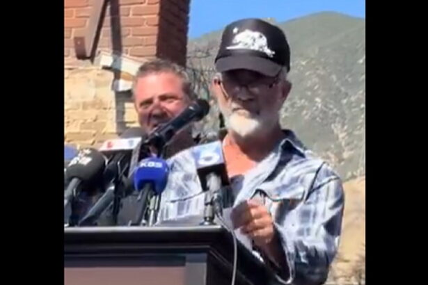 Mel Gibson Calls Out Gavin Newsom: ‘He Wants to Do the Maui Plan’ – People in the Crowd Yell ‘Mel for Governor’ (VIDEO) |