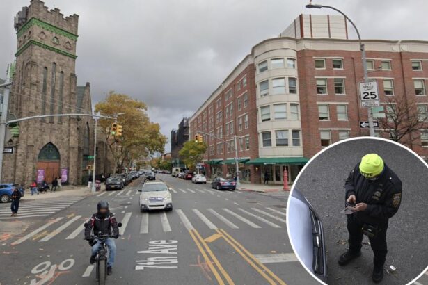 Menace hurls mystery liquid at NYPD traffic agent in daylight Brooklyn attack: cops