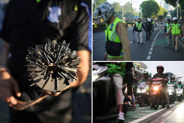 Mysterious ‘tire traps’ plague city streets